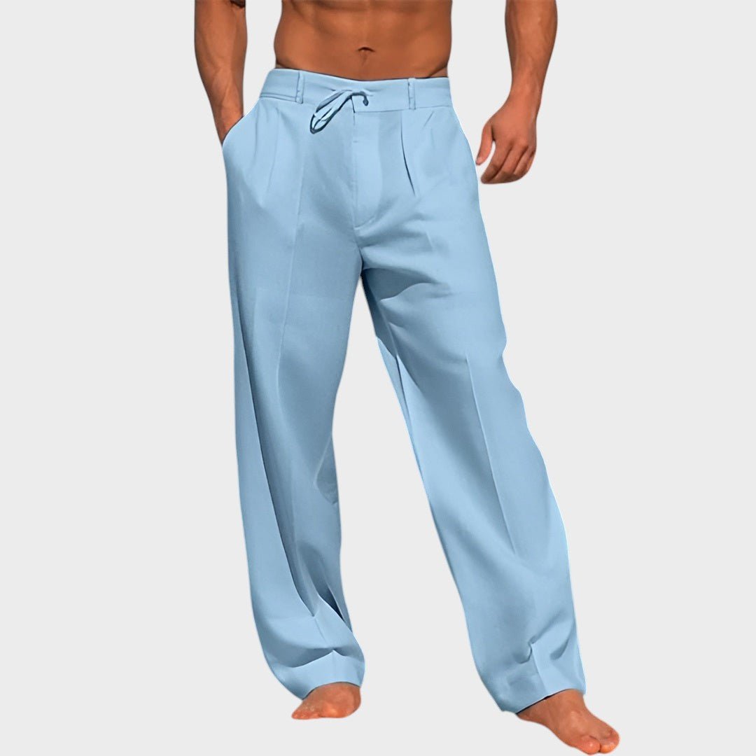 Jens - Pantalones de lino ligeros y elegantes para el verano