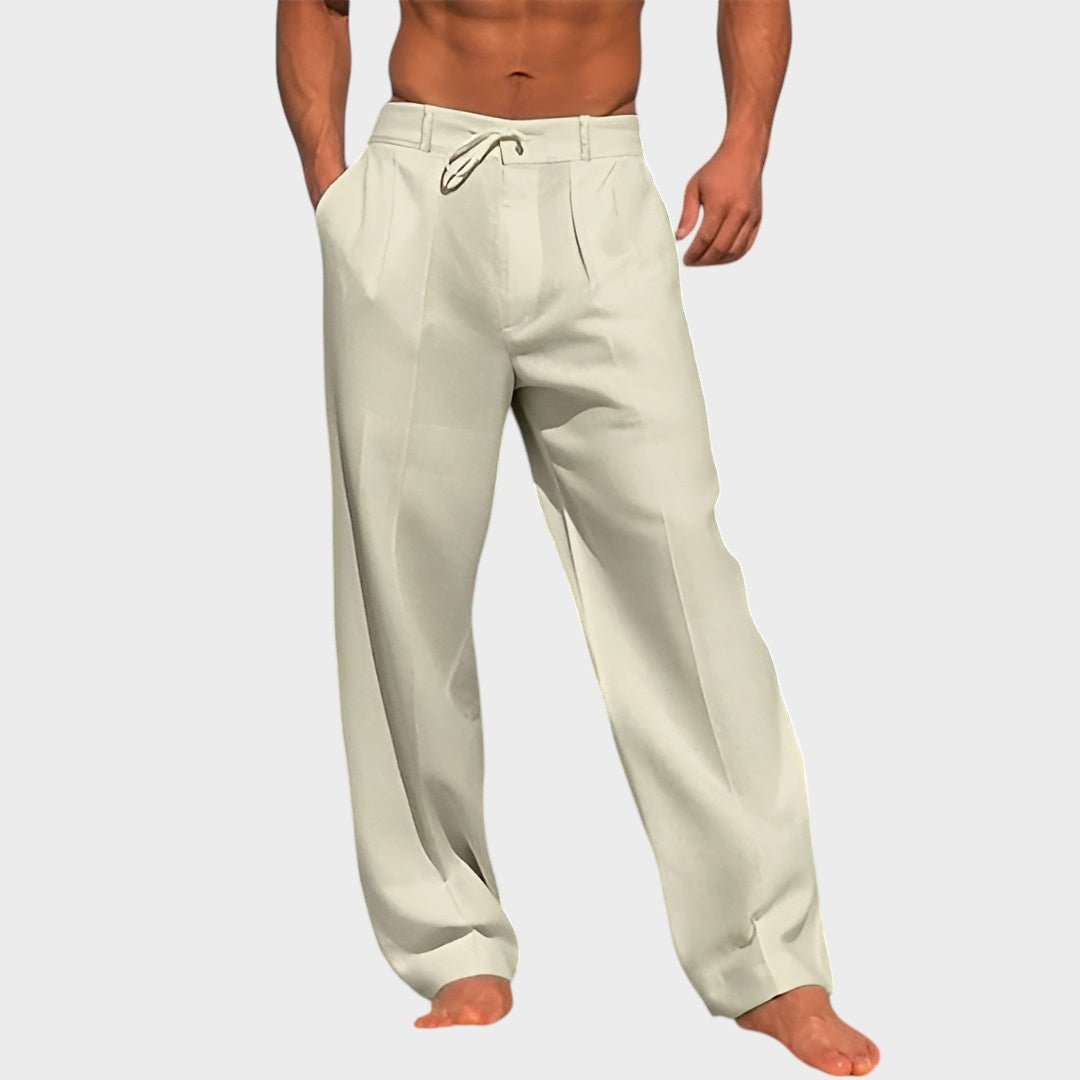Jens - Pantalones de lino ligeros y elegantes para el verano