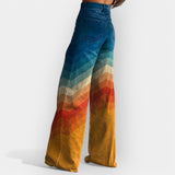 Bernada - Pantalones de campana con cintura alta