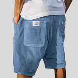 Lenoir - Pantalones cortos elegantes de terciopelo