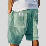 Lenoir - Pantalones cortos elegantes de terciopelo