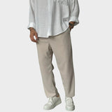 Lindegaard - Pantalones de Lujo Suaves para Hombres