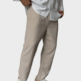 Lindegaard - Pantalones de Lujo Suaves para Hombres
