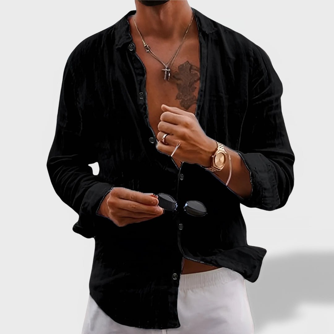 Louis - Camisa de Verano de Lino