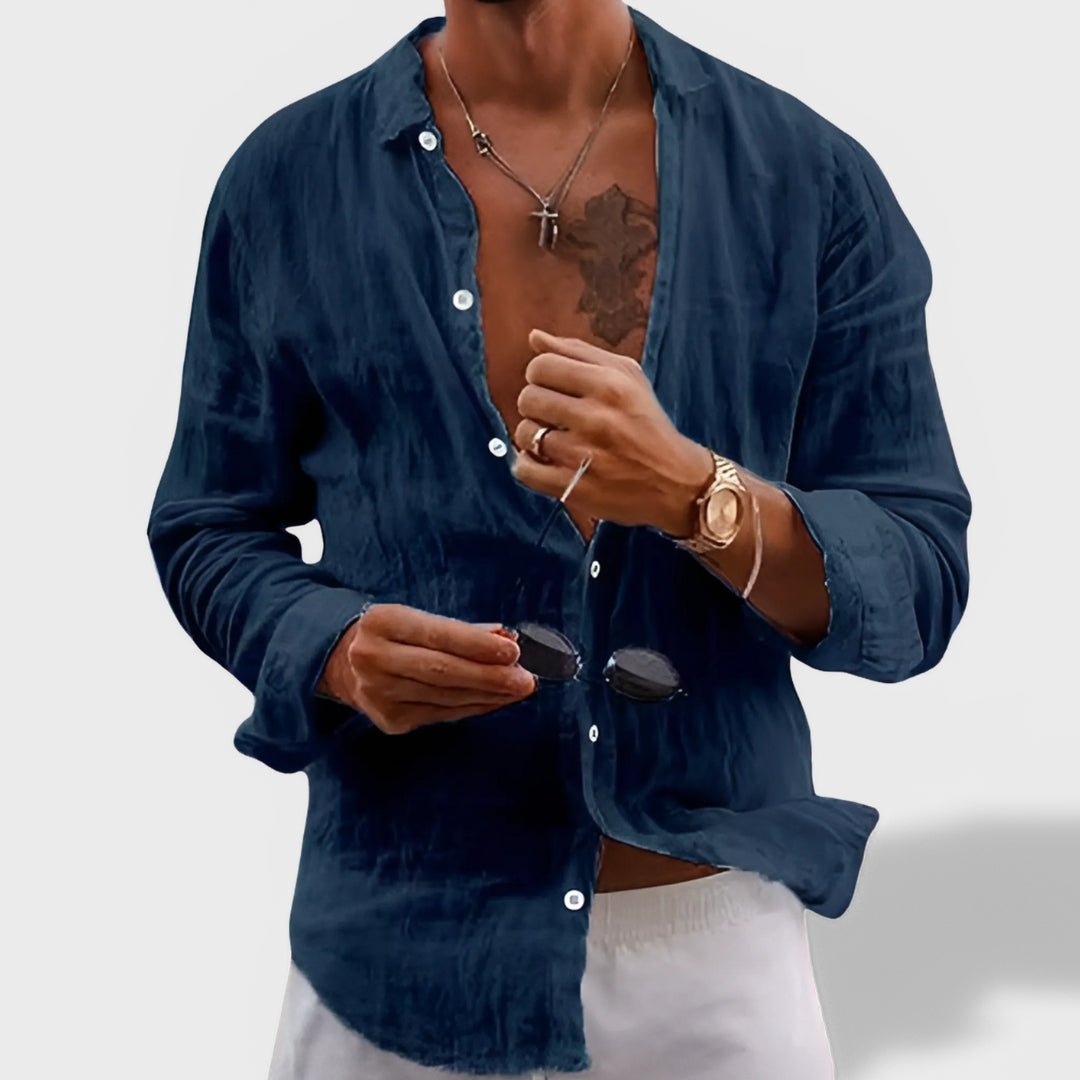 Louis - Camisa de Verano de Lino