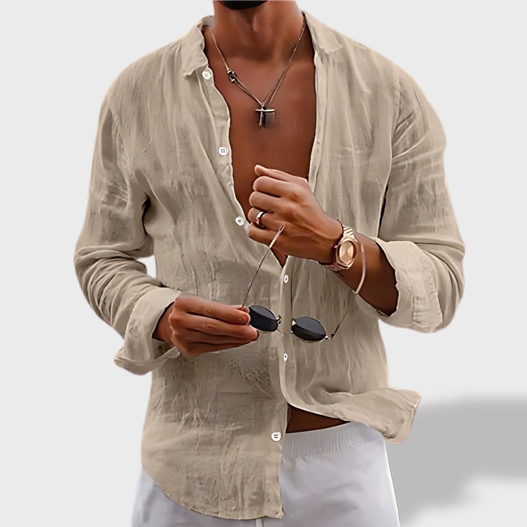 Louis - Camisa de Verano de Lino