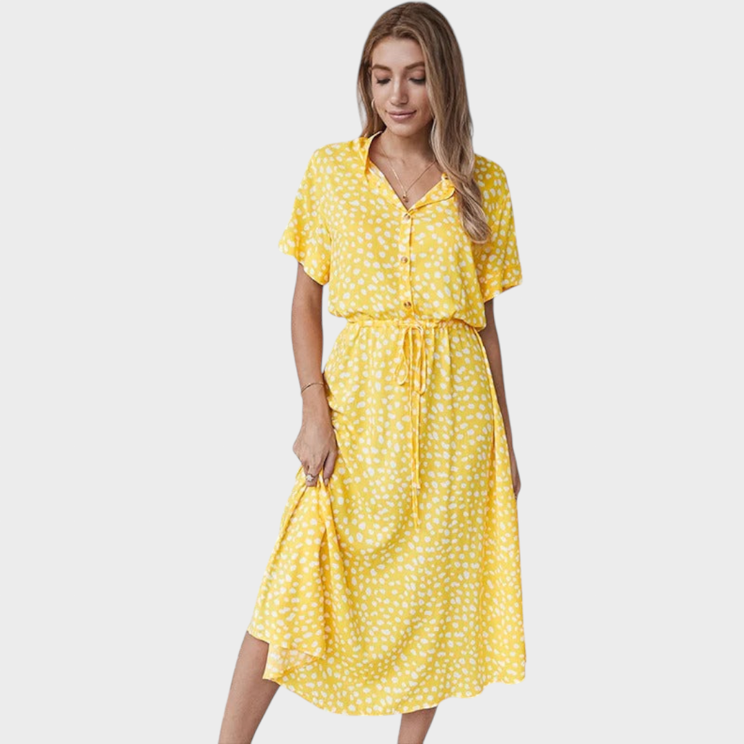 Tena - Vestido de Verano Elegante Multicolor