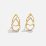 Pendientes Lin Teardrop Link