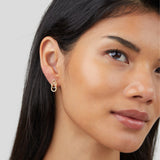 Pendientes Lin Teardrop Link