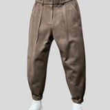 Marcello - Pantalones Elegantes Melange