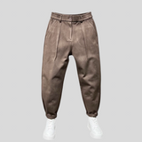 Marcello - Pantalones Elegantes Melange