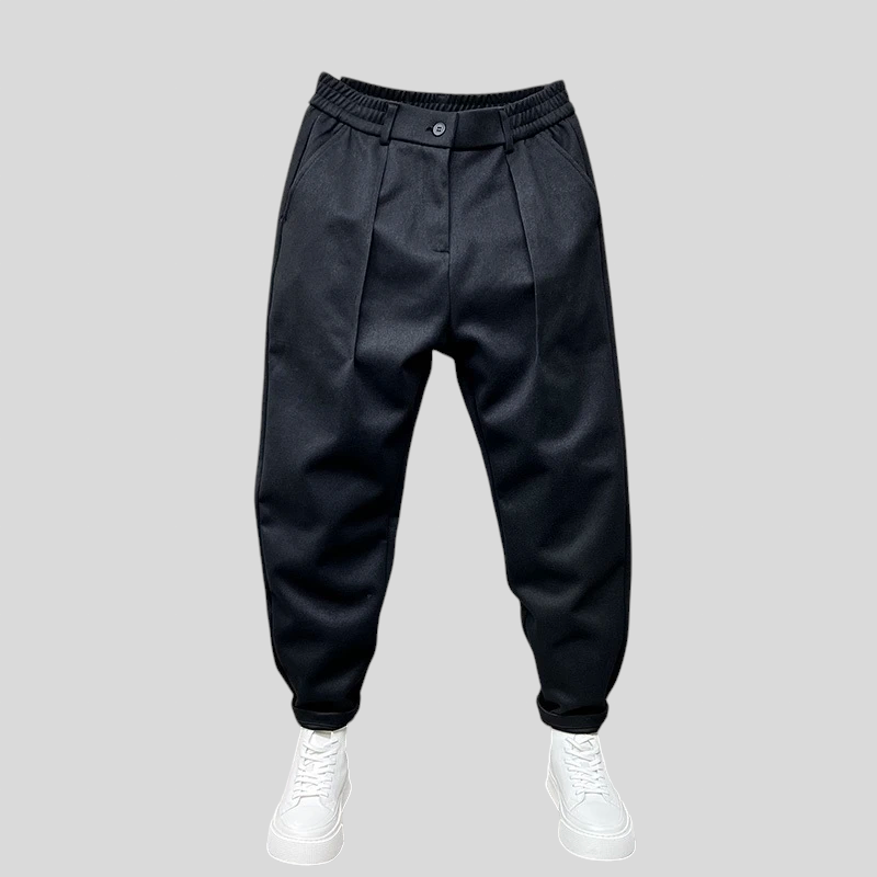 Marcello - Pantalones Elegantes Melange