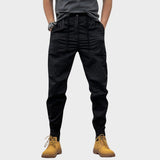 Marco - Pantalones cargo elásticos con bolsillos