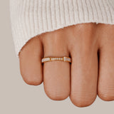 Jedinstvo - Anillo en Perlas y Cristal
