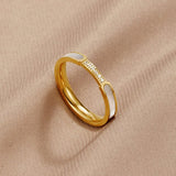 Jedinstvo - Anillo en Perlas y Cristal