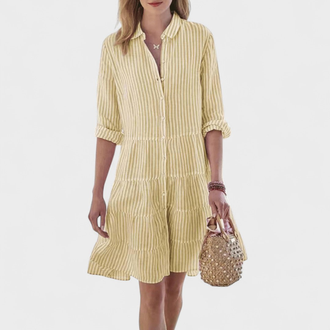 Sara – Vestido de Verano Púrpura