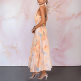 Esther - Vestido acuarela elegante