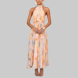Esther - Vestido acuarela elegante