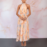 Esther - Vestido acuarela elegante