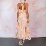 Esther - Vestido acuarela elegante