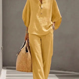 Maribel - Conjunto Completo en Lino
