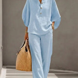 Maribel - Conjunto Completo en Lino