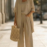Lorrin™ Conjunto Elegante de 3 Piezas