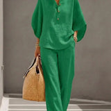 Maribel - Conjunto Completo en Lino