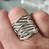 Anillo Elegante en Capas
