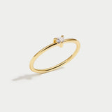 Amore - Anillo de Cristal en Forma de Corazón