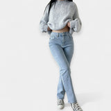 Nikolina - Pantalones de denim fascinantes