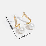 Pendientes Tam Pearl Wave