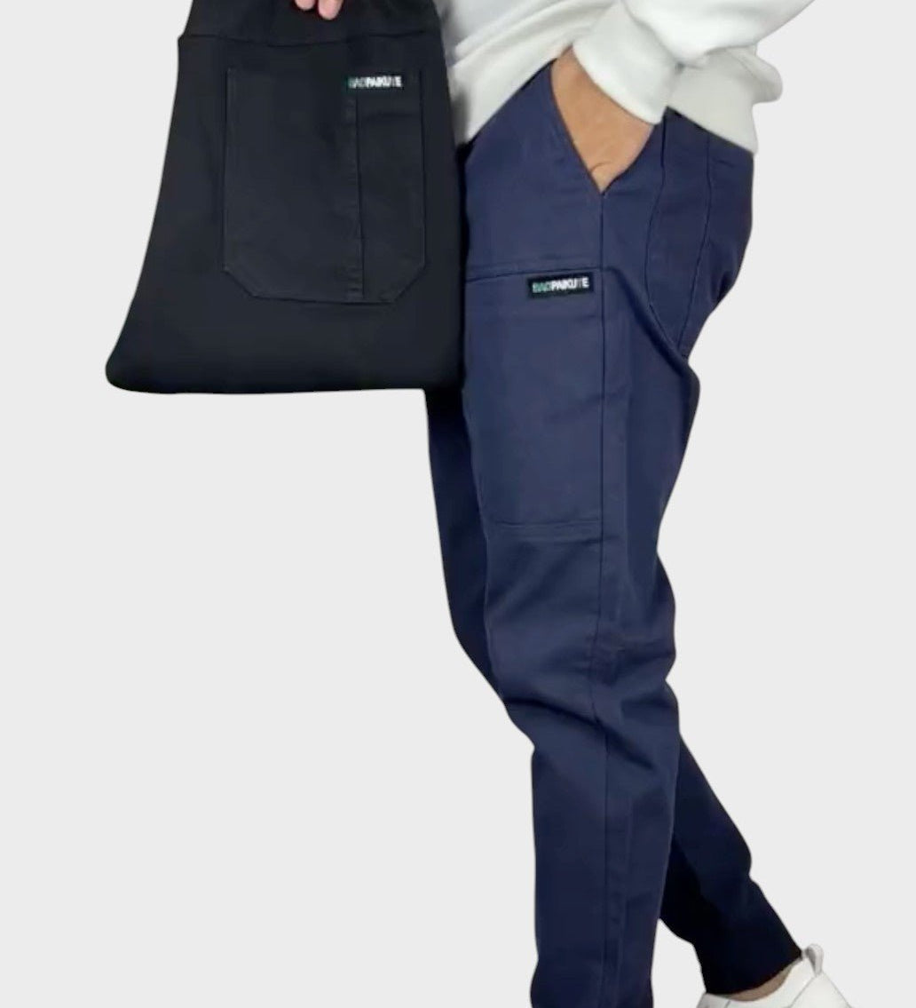 Thomas - Pantalones cargo elásticos