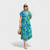 Rita – Vestido Elegante de Flores