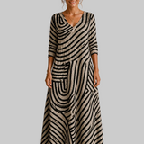Grace – Vestido elegante con motivo