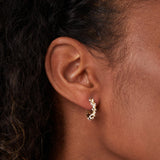 Pendientes de aro de perla Vale